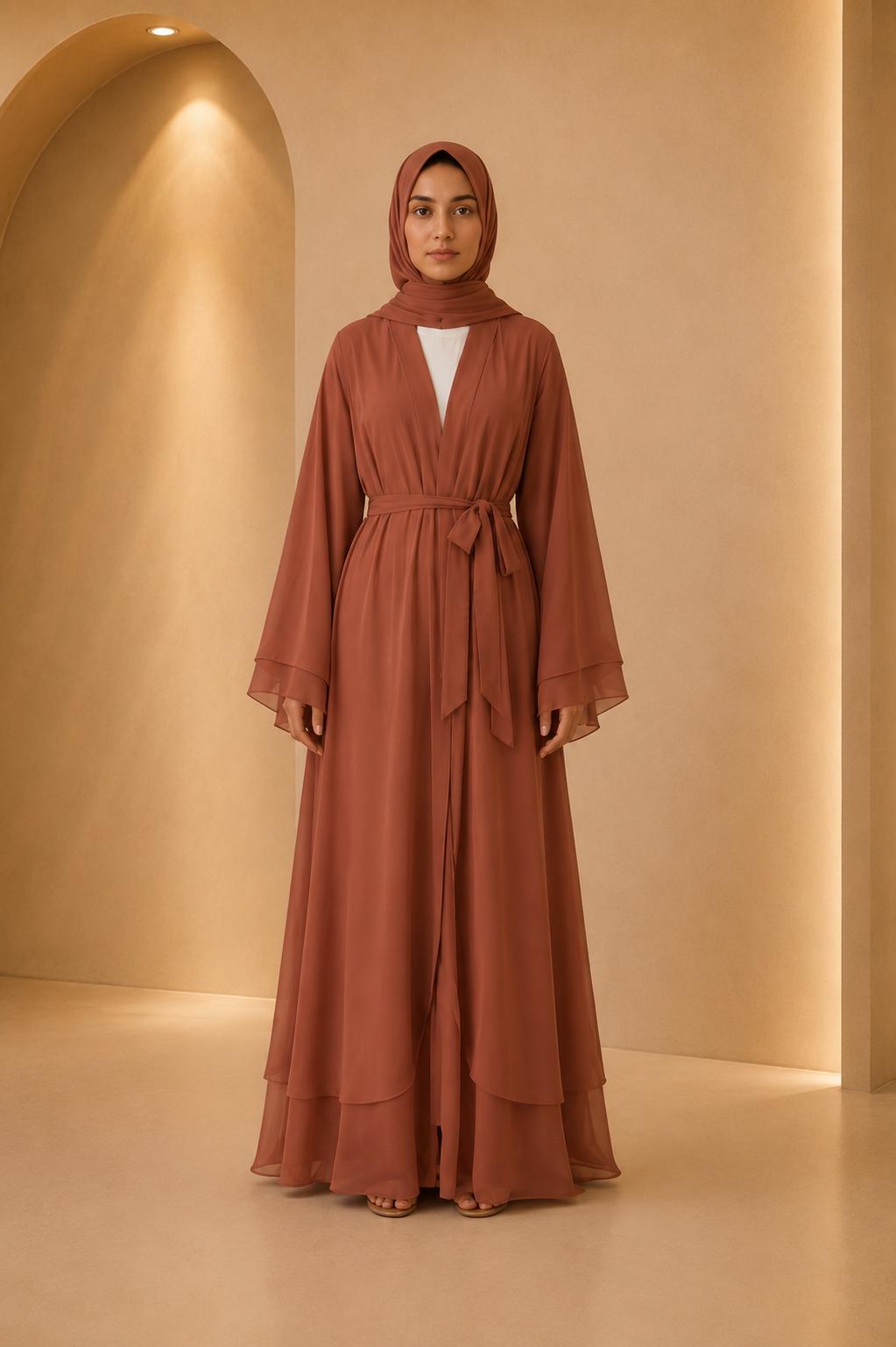 Yasmine | Chiffon Abaya