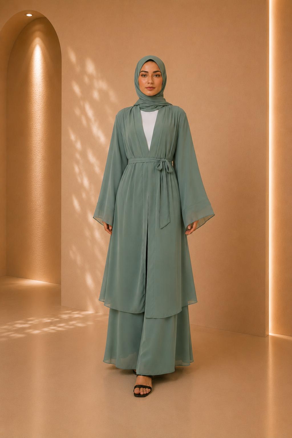 Yasmine | Chiffon Abaya
