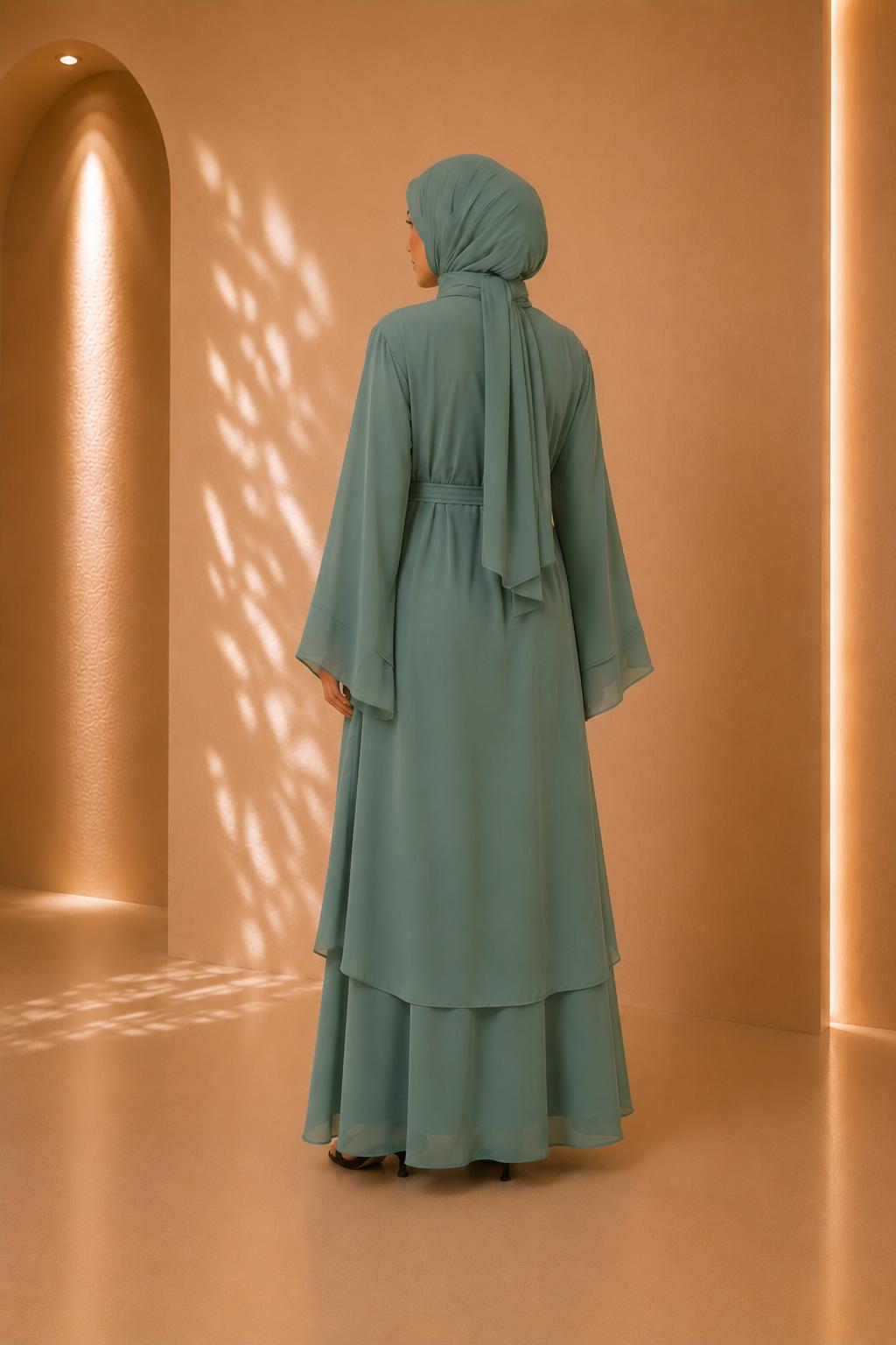 Yasmine | Chiffon Abaya