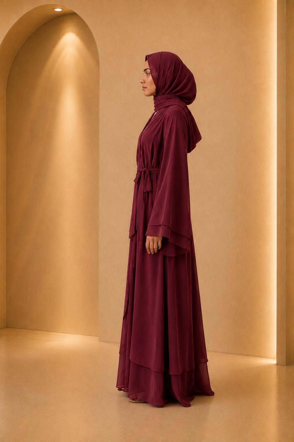 Yasmine | Chiffon Abaya