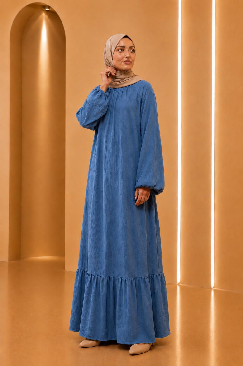 Blouse plissée asymétrique