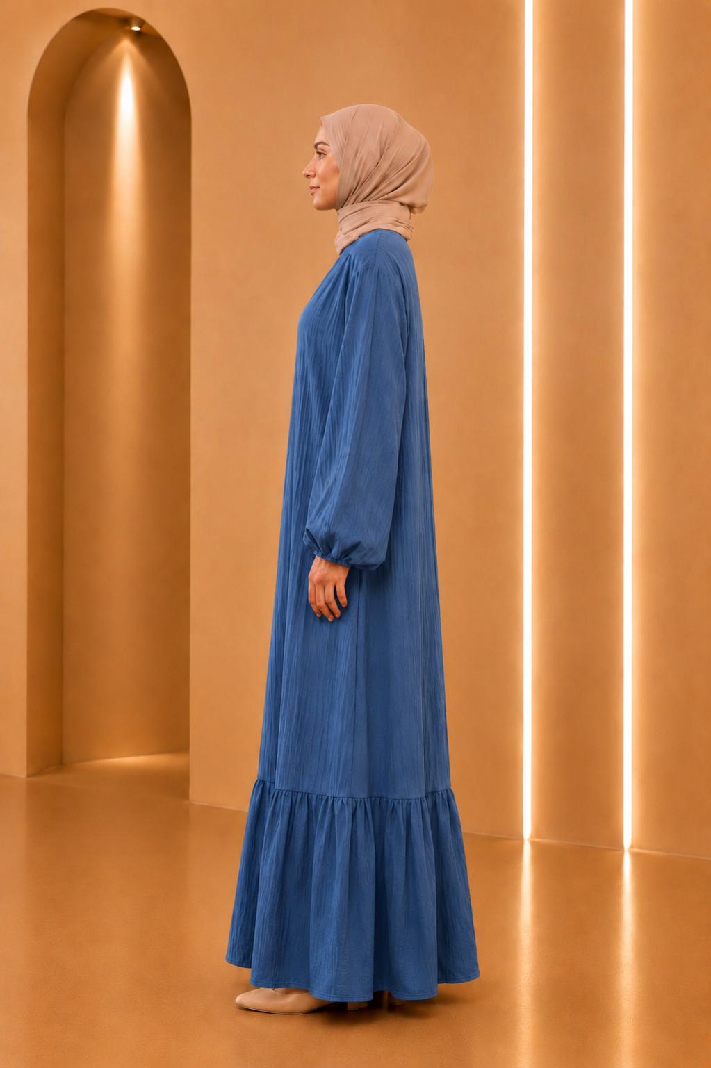 Blouse plissée asymétrique