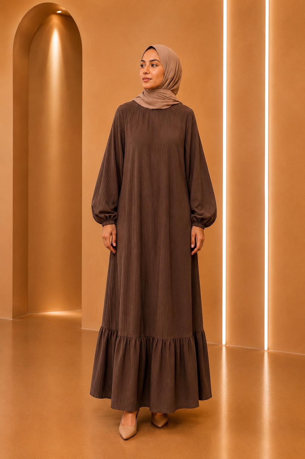 Blouse plissée asymétrique