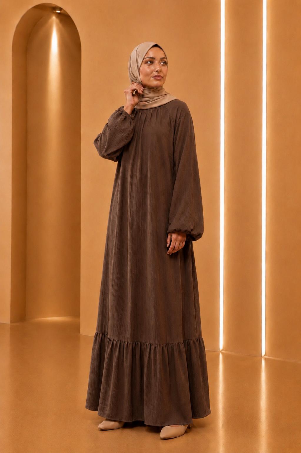 Blouse plissée asymétrique