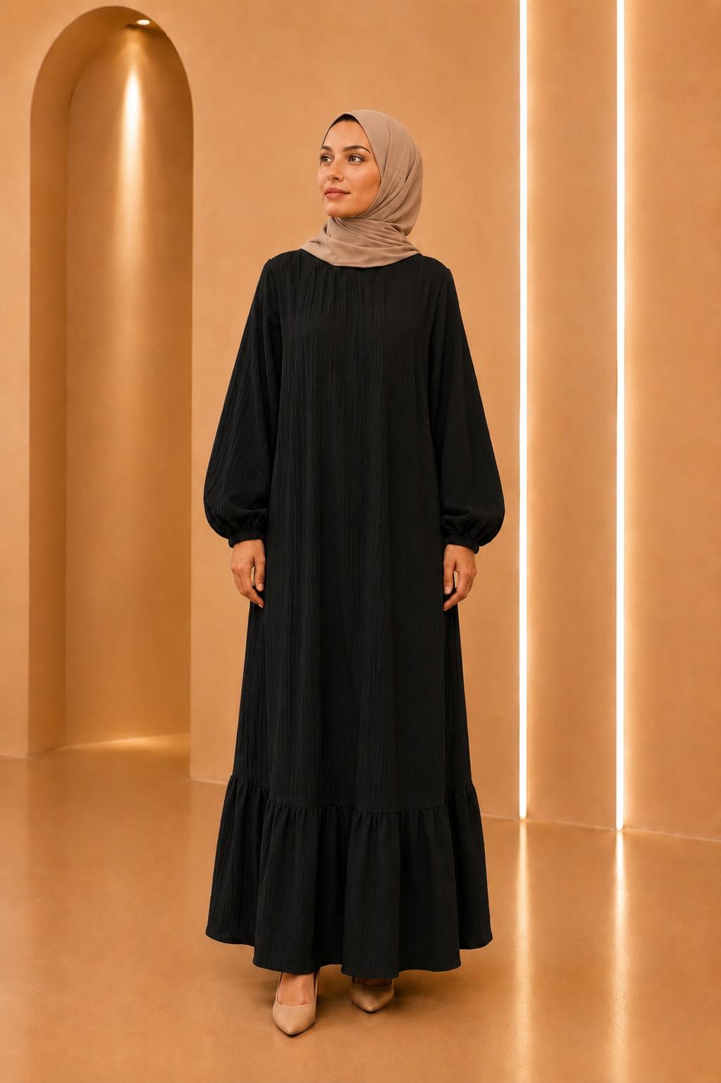 Blouse plissée asymétrique