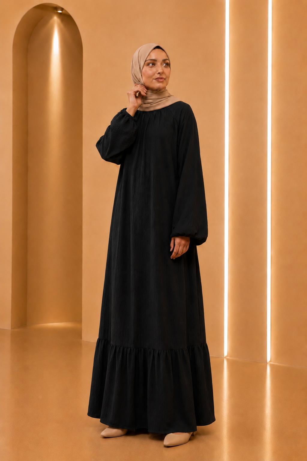 Blouse plissée asymétrique