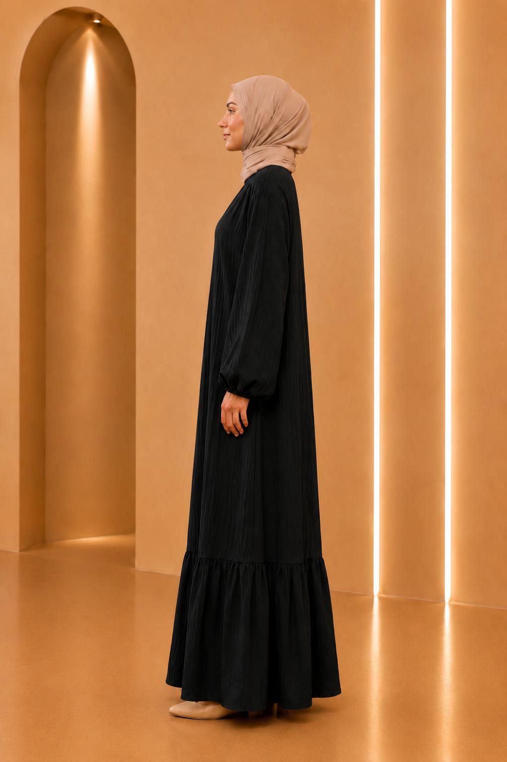 Blouse plissée asymétrique