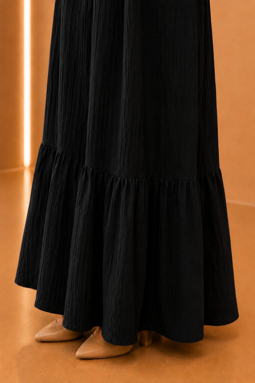 Blouse plissée asymétrique