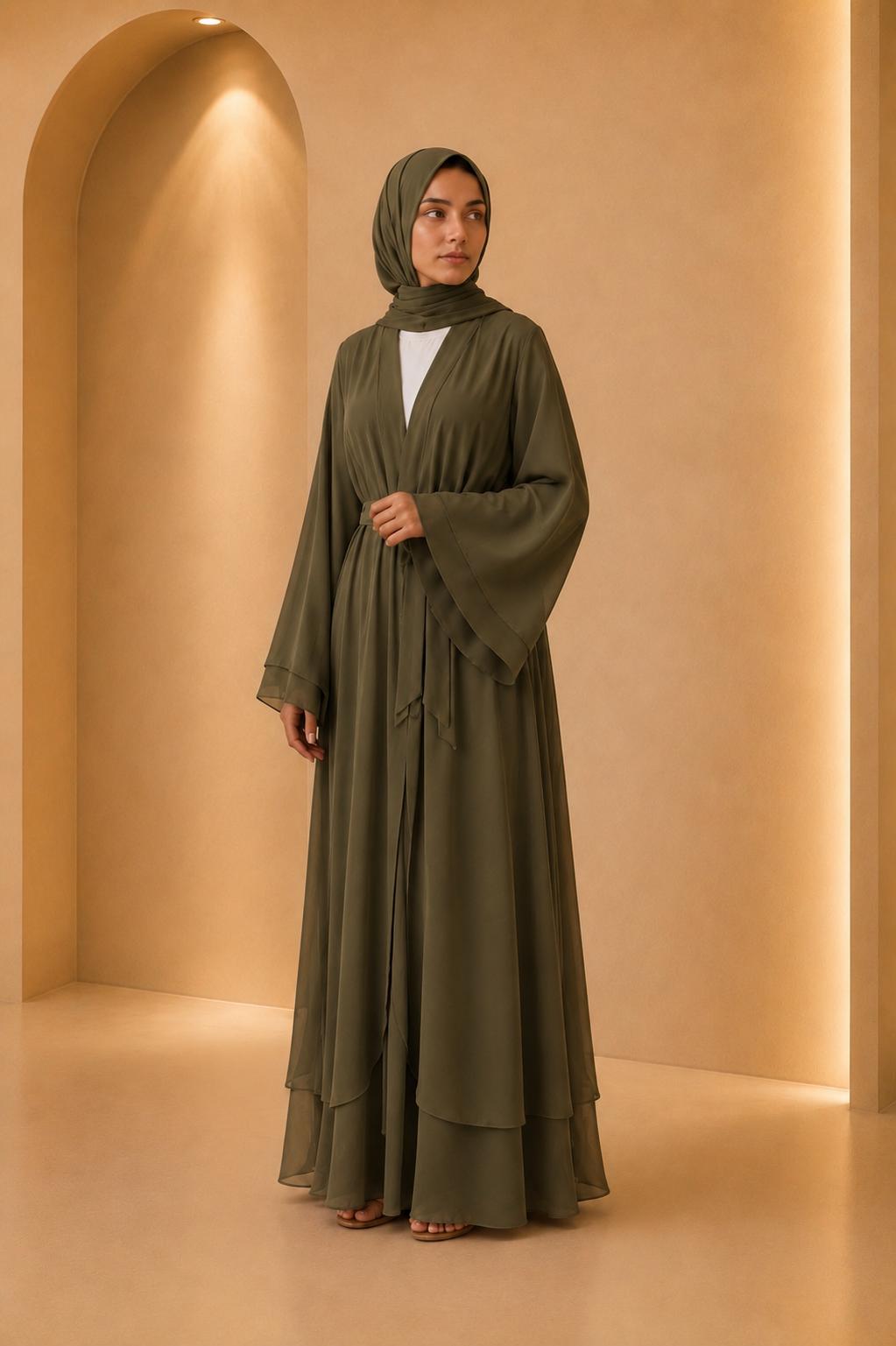 Yasmine | Chiffon Abaya