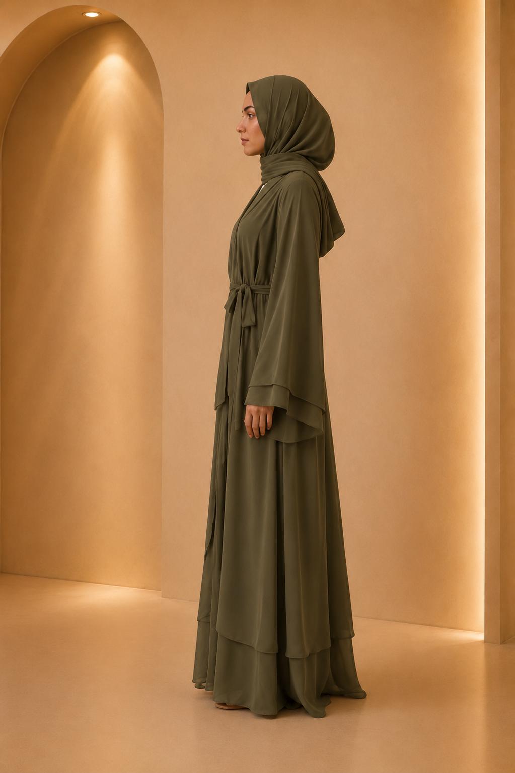 Yasmine | Chiffon Abaya