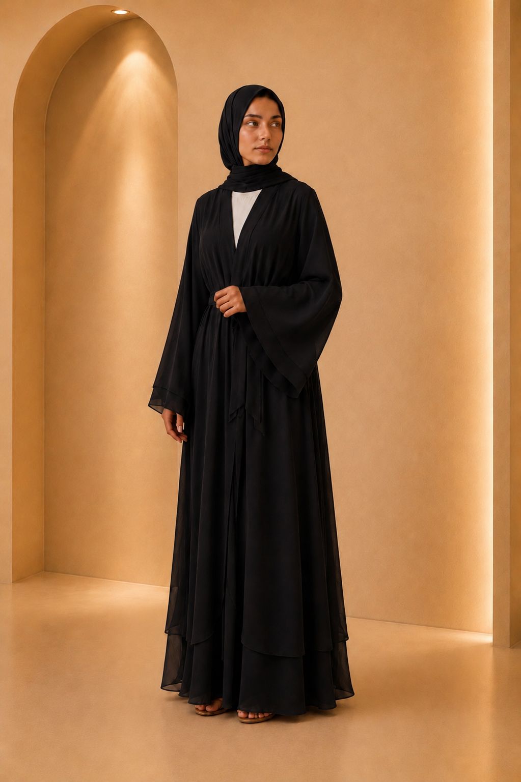 Yasmine | Chiffon Abaya