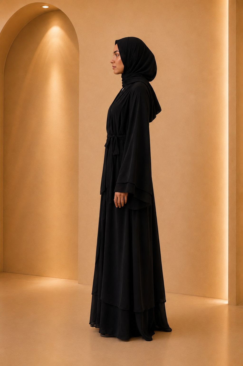 Yasmine | Chiffon Abaya