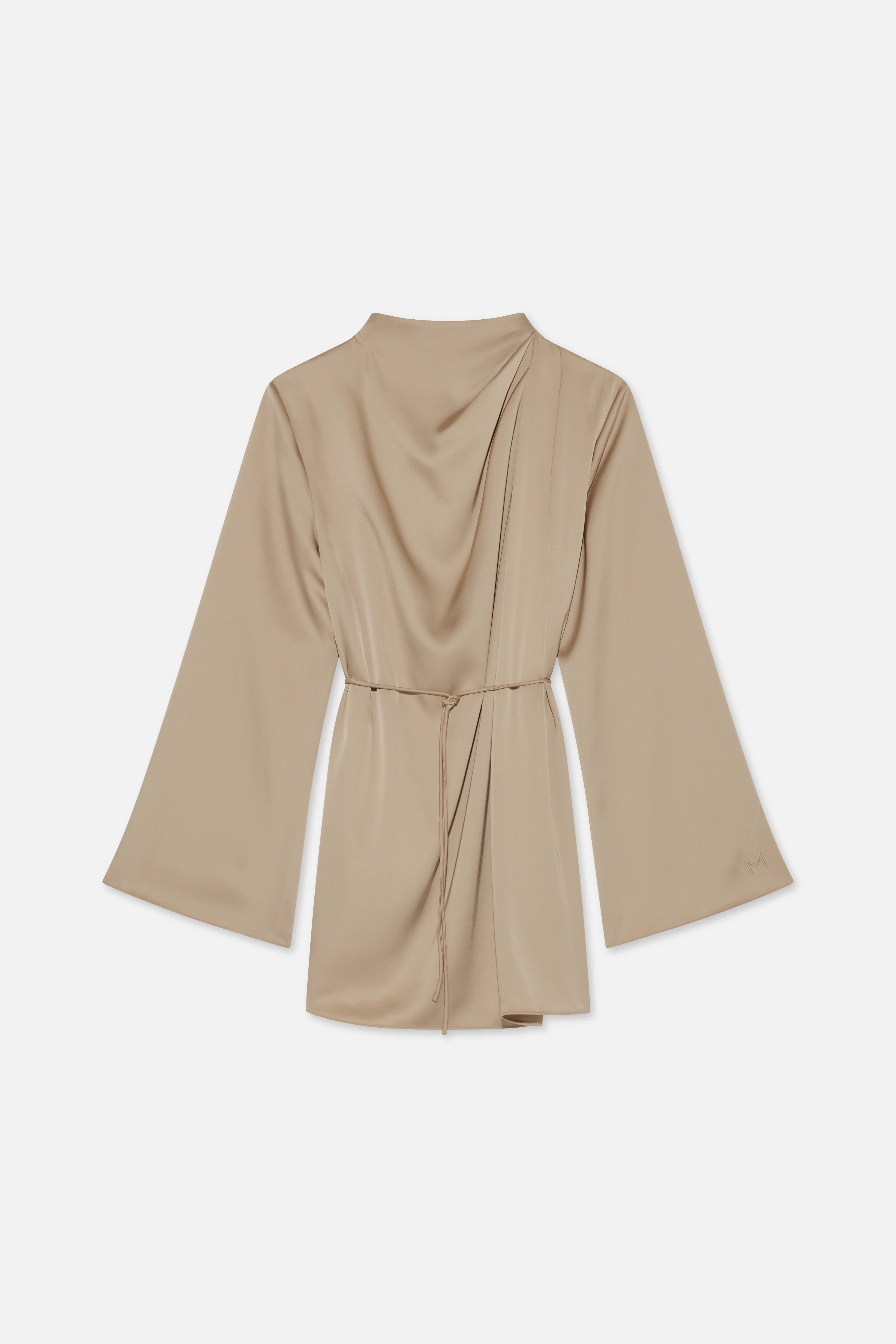 Asymmetric pleated blouses
