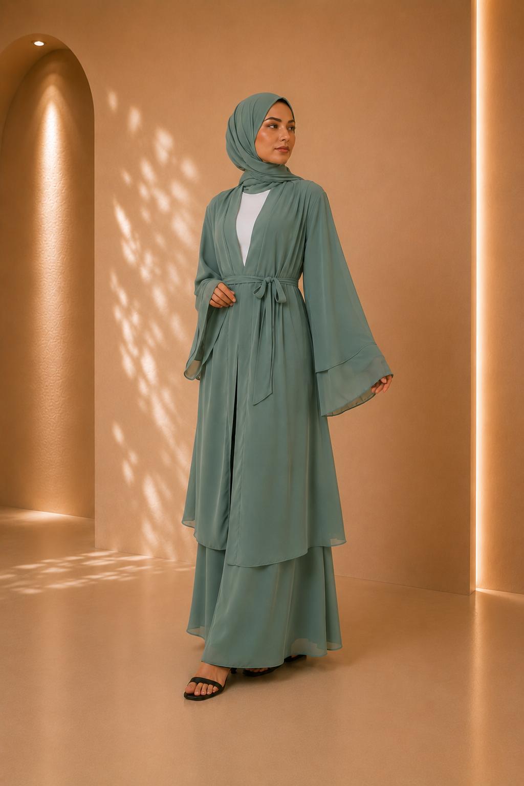Yasmine | Chiffon Abaya