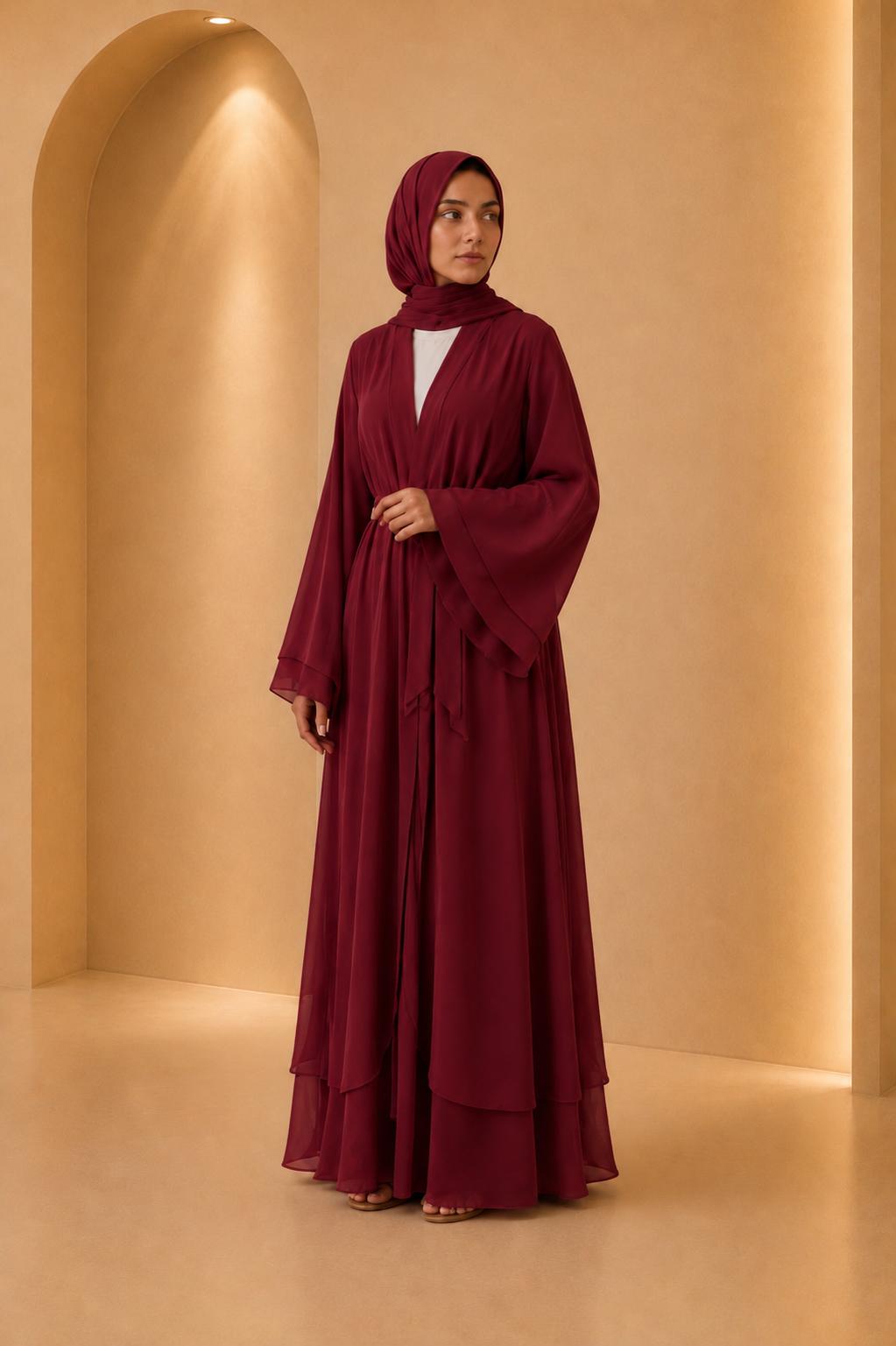 Yasmine | Chiffon Abaya