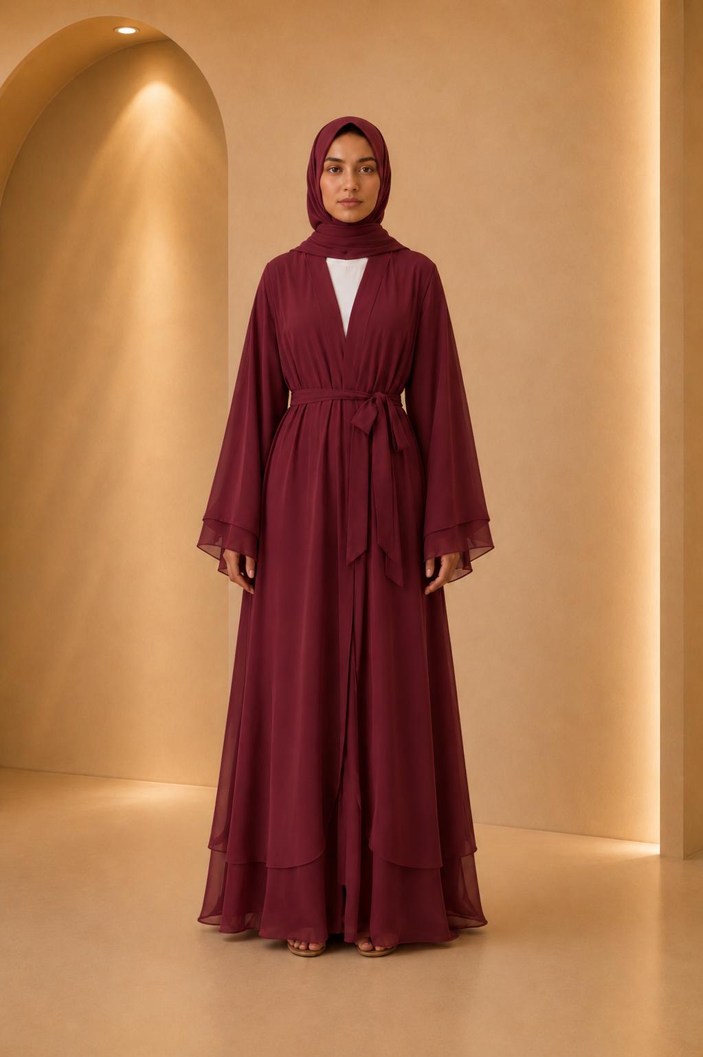 Yasmine | Chiffon Abaya
