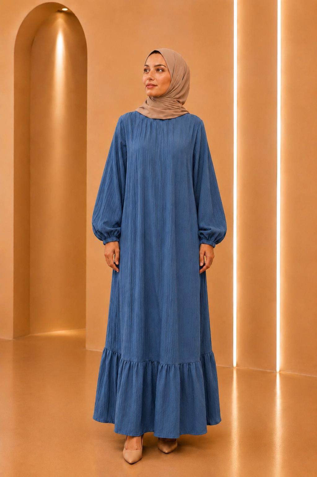Blusas plisadas asimétricas