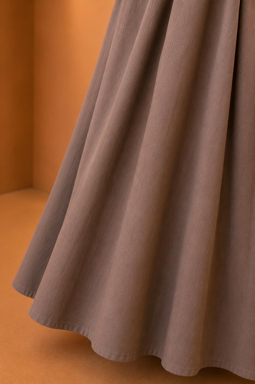 Dina | High Waist Tailored Modest Skirt