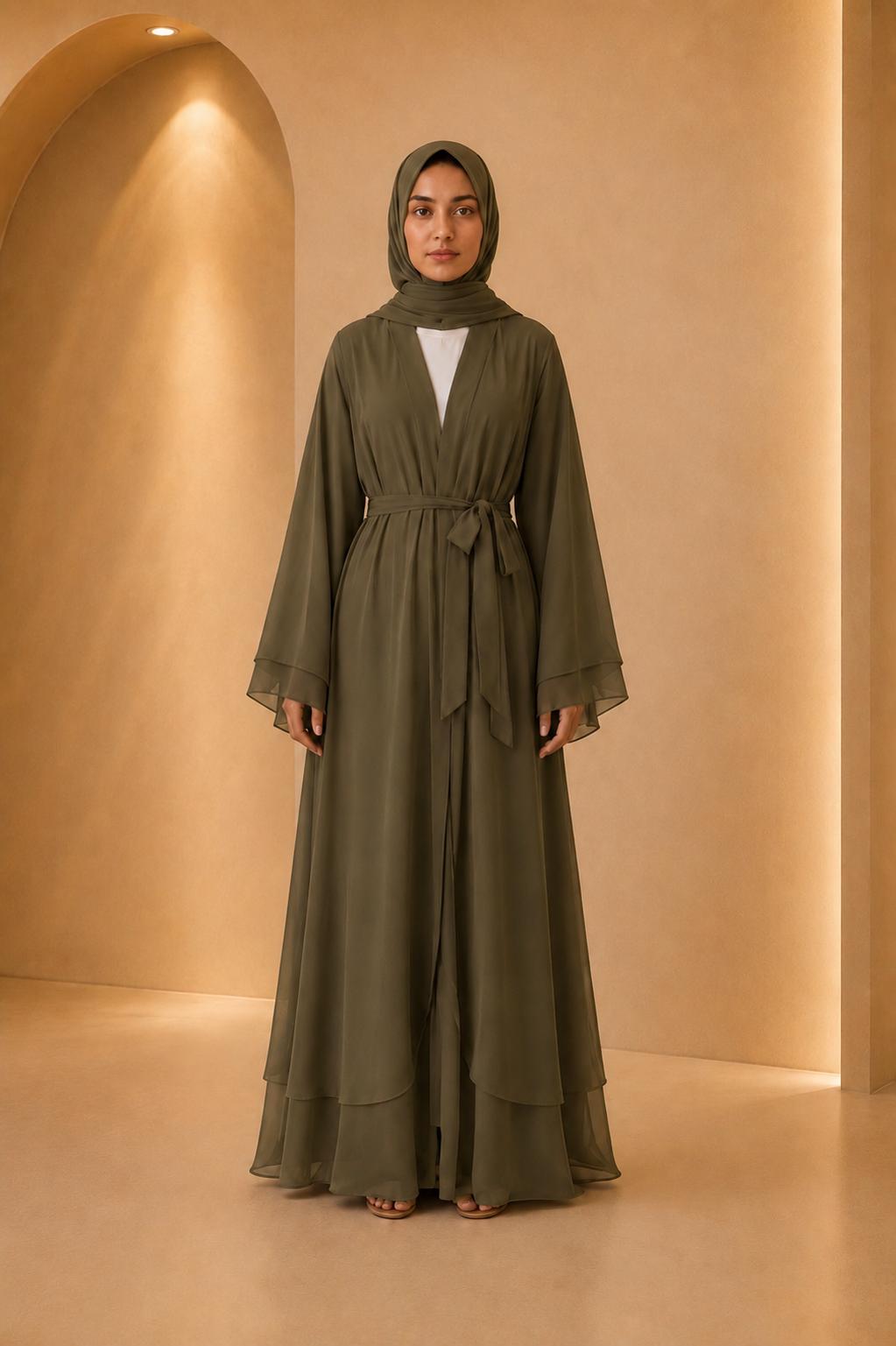 Yasmine | Chiffon Abaya