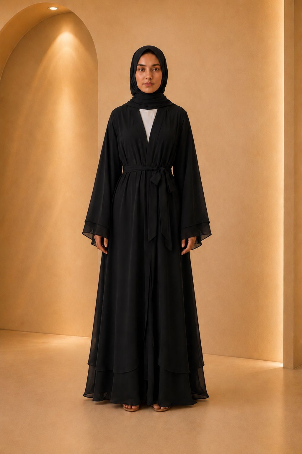 Yasmine | Chiffon Abaya