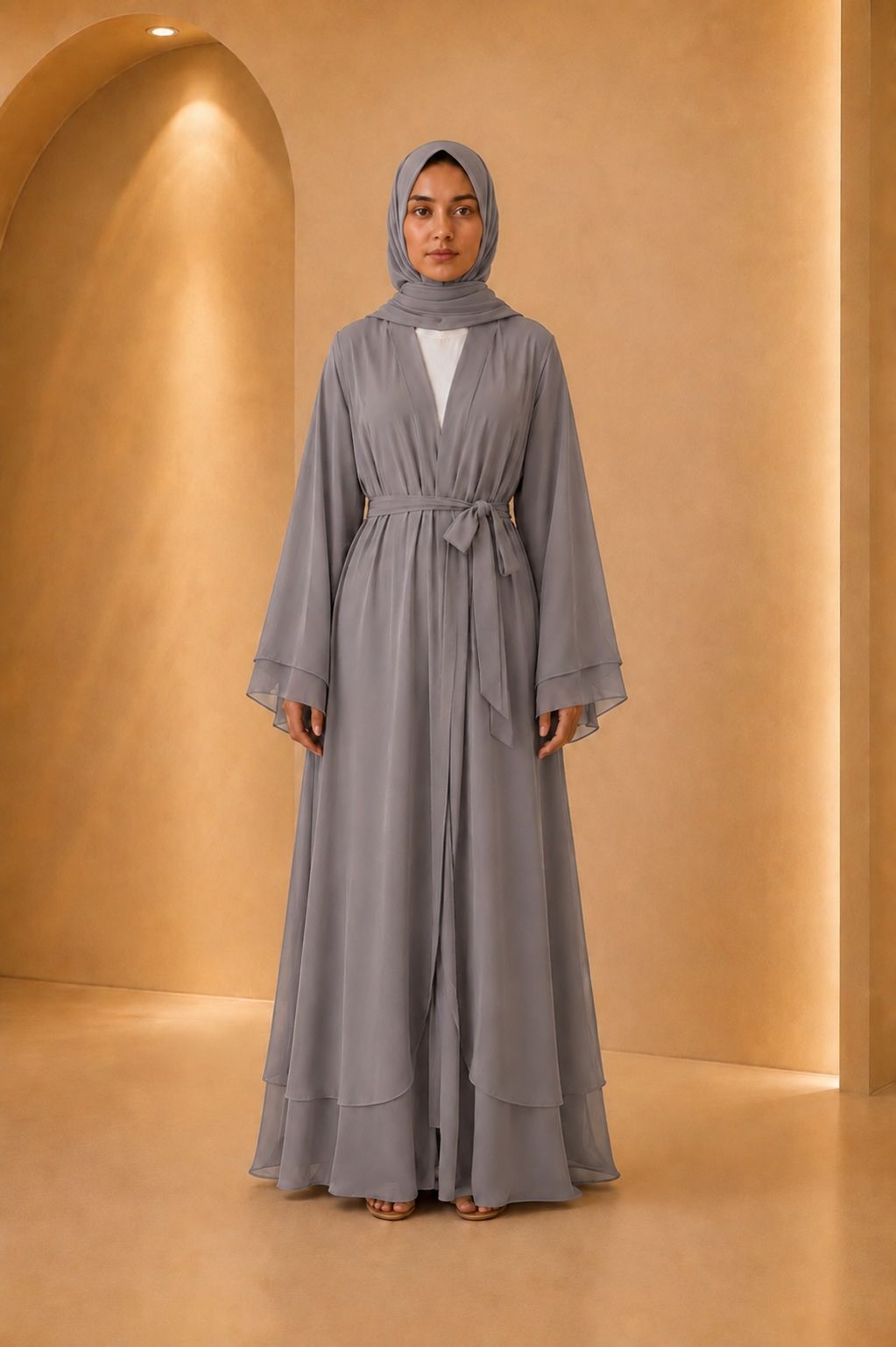 Yasmine | Chiffon Abaya