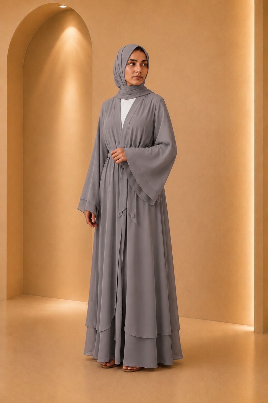 Yasmine | Chiffon Abaya