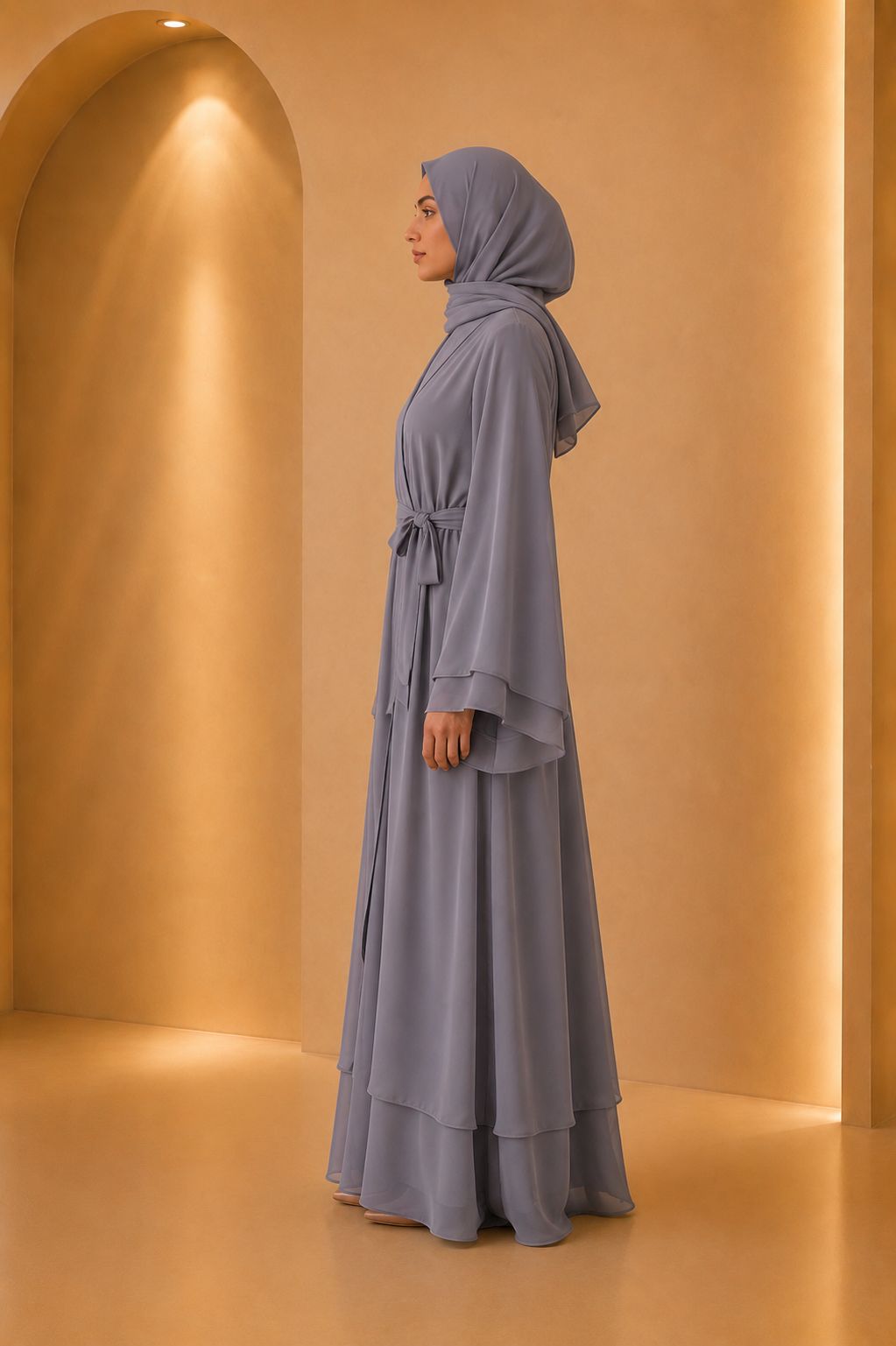 Yasmine | Chiffon Abaya