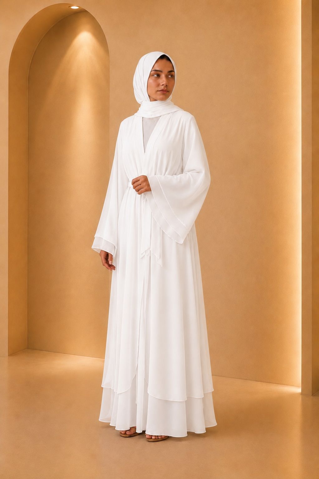 Yasmine | Chiffon Abaya